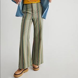Free people Star of wonder wide leg pants